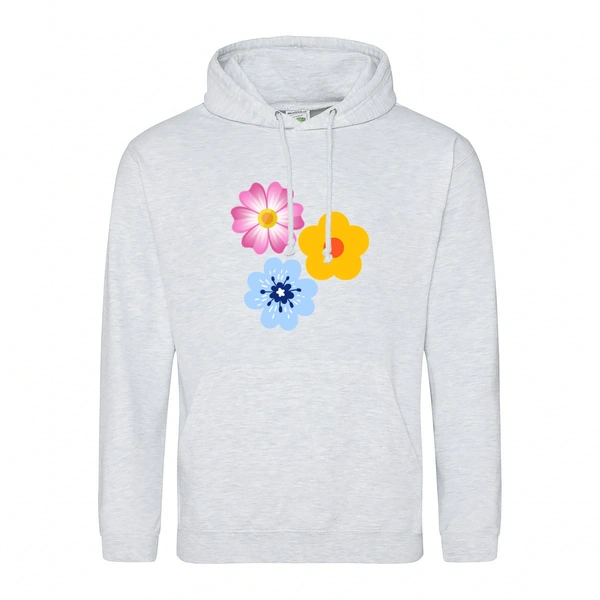 Custom Printed Hoodie - Flowers